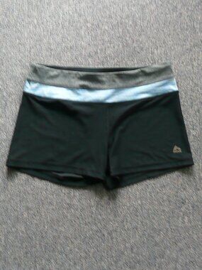Women's RBX athletic shorts Black, Gray, Blue  XL Spandex
